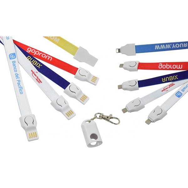 識別證帶款USB數據線-Type-c