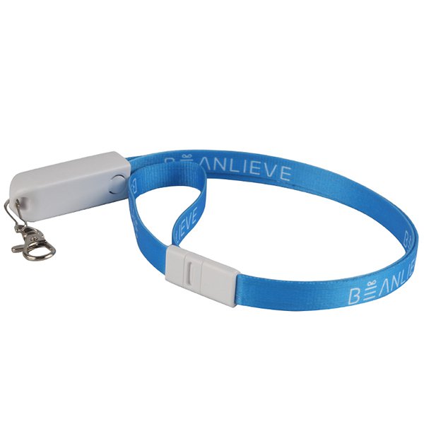 識別證帶款三合一USB數據線-安全扣