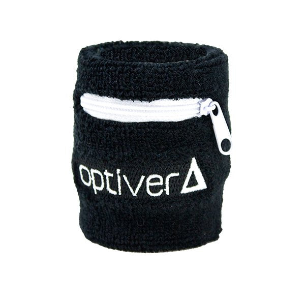 拉鍊式棉質運動腕帶-可收納小物