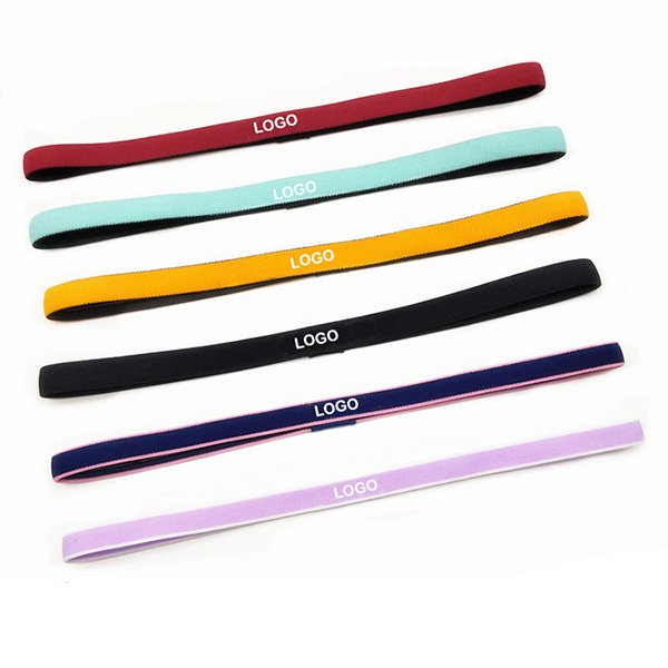 防汗尼龍運動頭帶-附防滑膠條