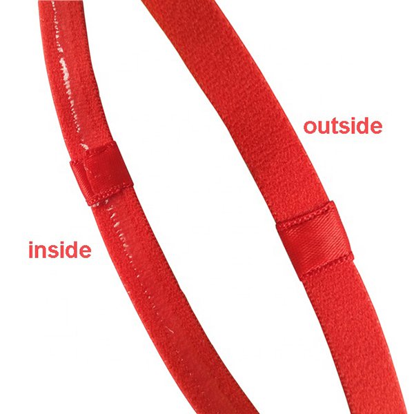 防汗萊卡運動頭帶-附防滑膠條