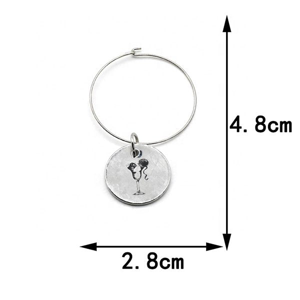 合金金屬飲料酒杯標示記環