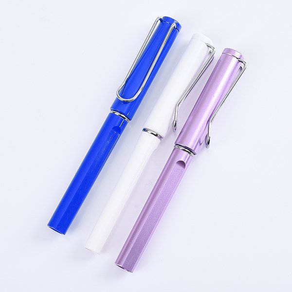 極簡亮面單色廣告筆-開蓋式原子筆