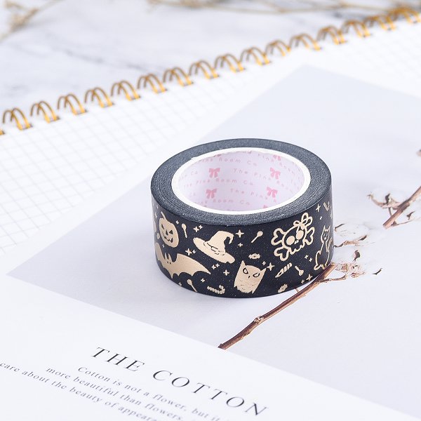 和紙膠帶燙金製作