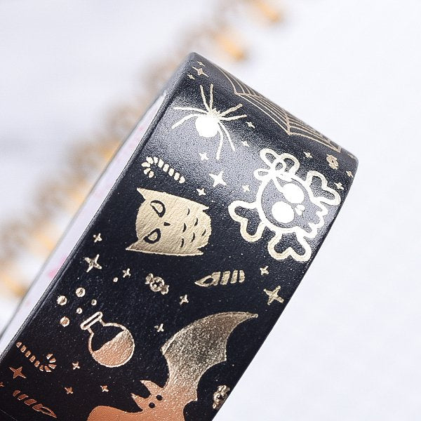 和紙膠帶燙金製作