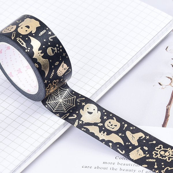 和紙膠帶燙金製作