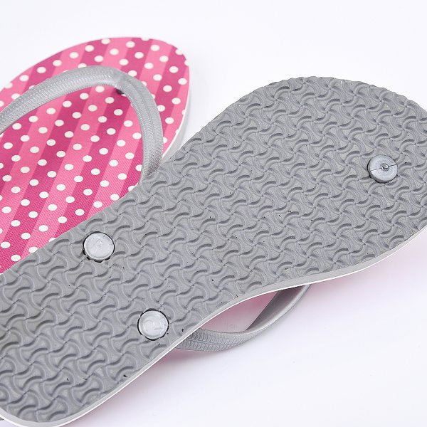 (1個起訂)客製化流行彩繪人字拖夾腳拖鞋