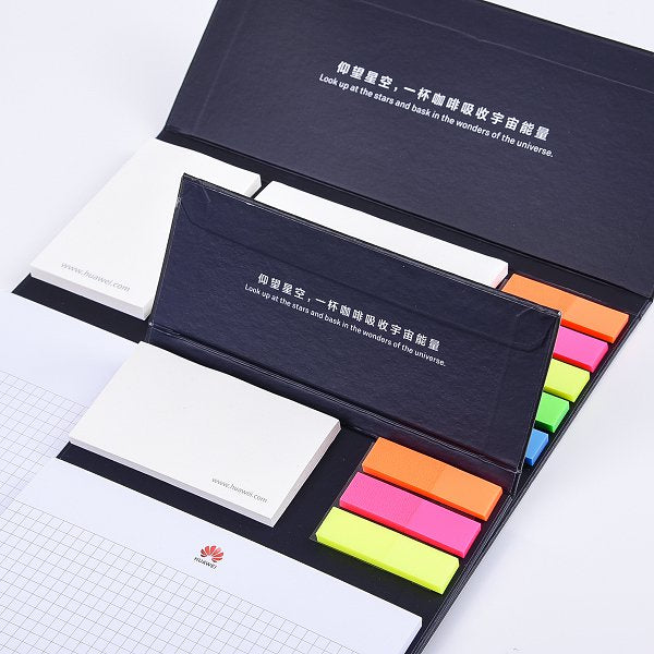 硬封套組合便利貼-三合一N次貼