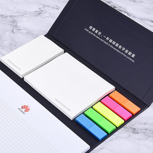 硬封套組合便利貼-三合一N次貼