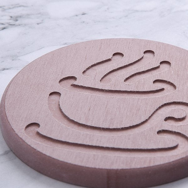 珪藻土杯墊-圓形珪藻土吸水杯墊