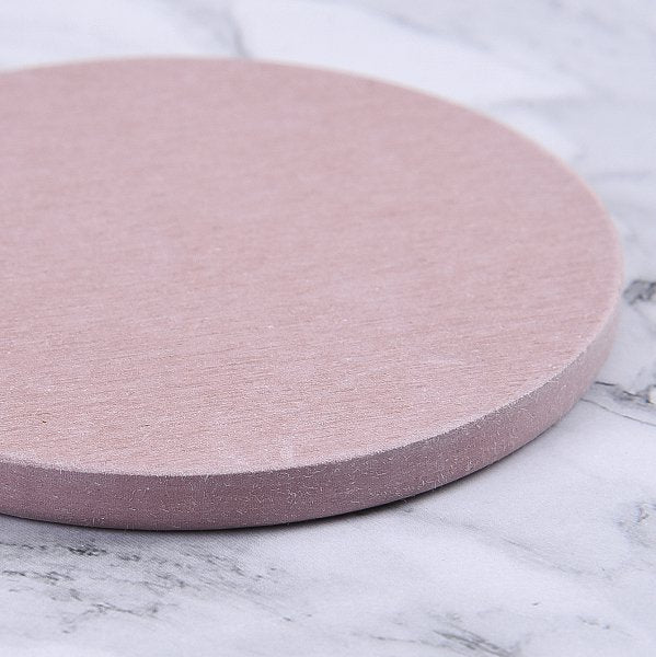 珪藻土杯墊-圓形珪藻土吸水杯墊