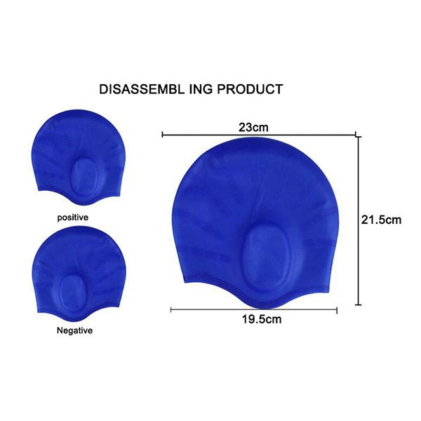 護耳專用矽膠泳帽