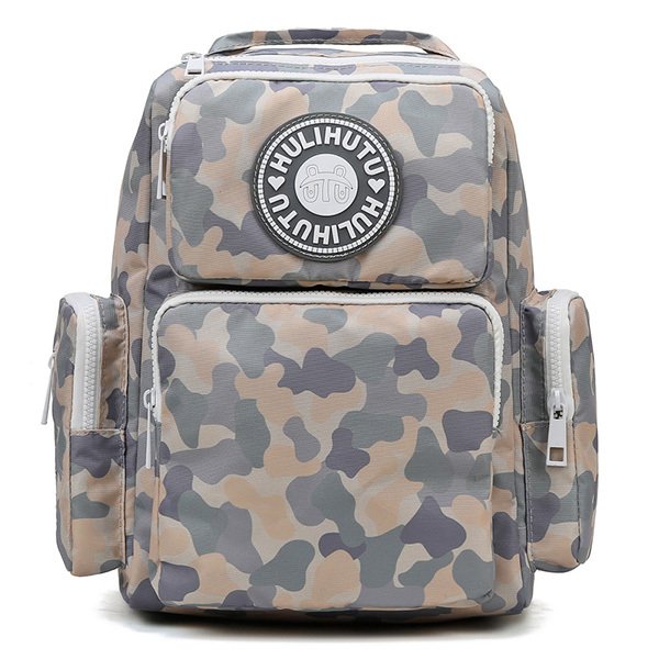 多夾層後背媽媽包-尼龍媽咪包