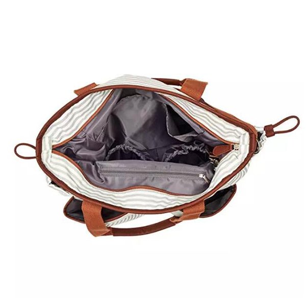 時尚手提媽媽包-聚酯纖維媽咪包