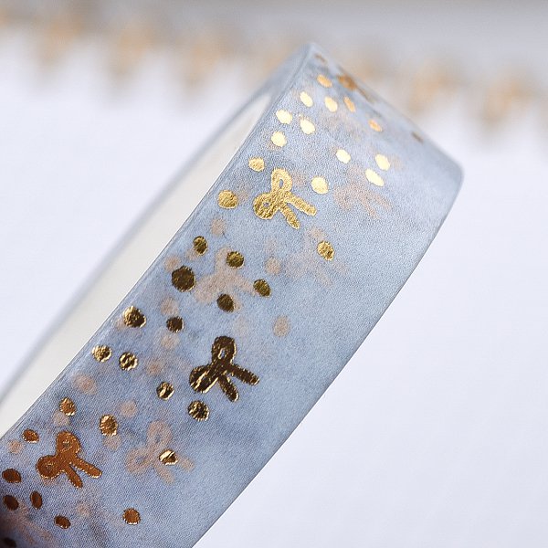 和紙膠帶燙金製作