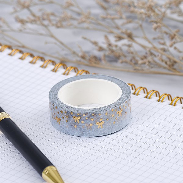 和紙膠帶燙金製作