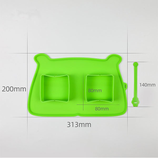 可摺疊便攜式矽膠寵物碗