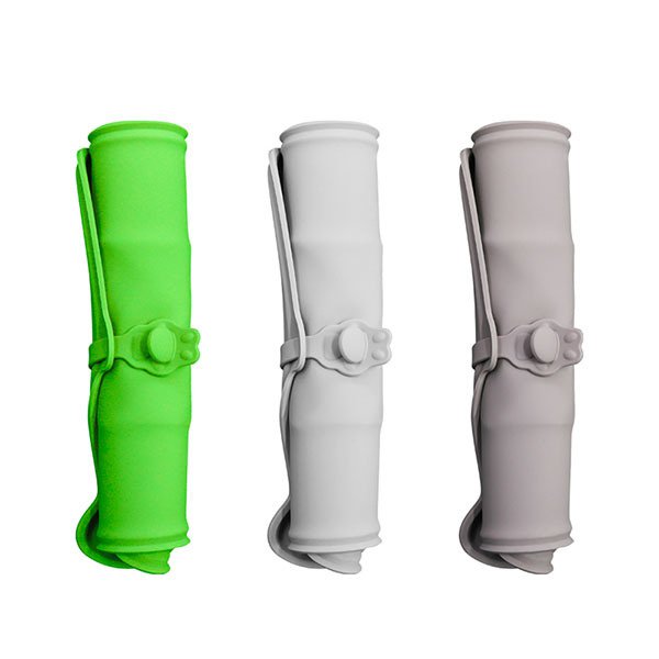 可摺疊便攜式矽膠寵物碗