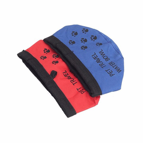 可摺疊便攜式牛津布寵物碗