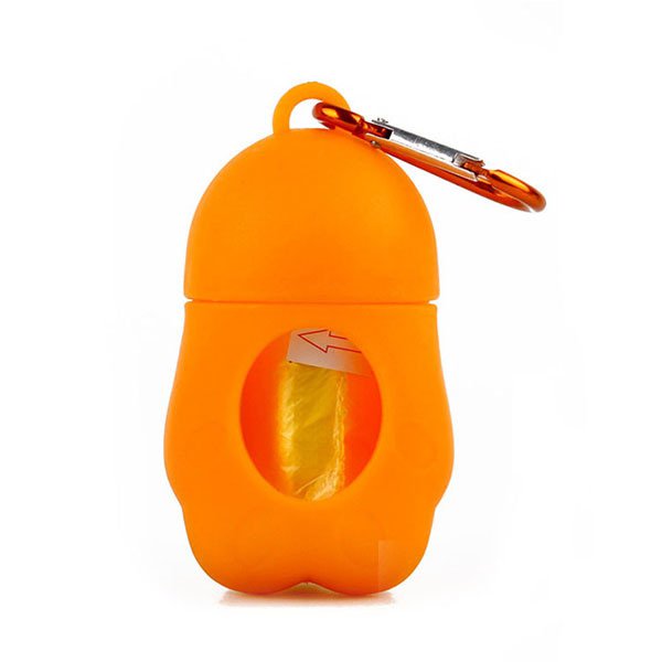 企鵝造形寵物外出撿便袋