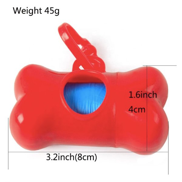 骨頭造形寵物外出撿便袋