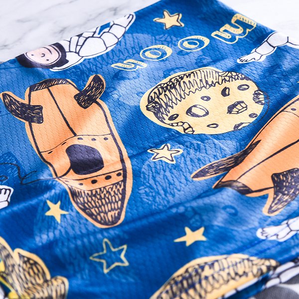 雙層全彩涼感頭巾-涼感尼龍布