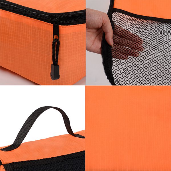 4件組旅行收納袋-聚酯纖維收納包