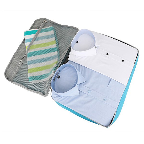 7件組旅行收納袋-聚酯纖維收納包
