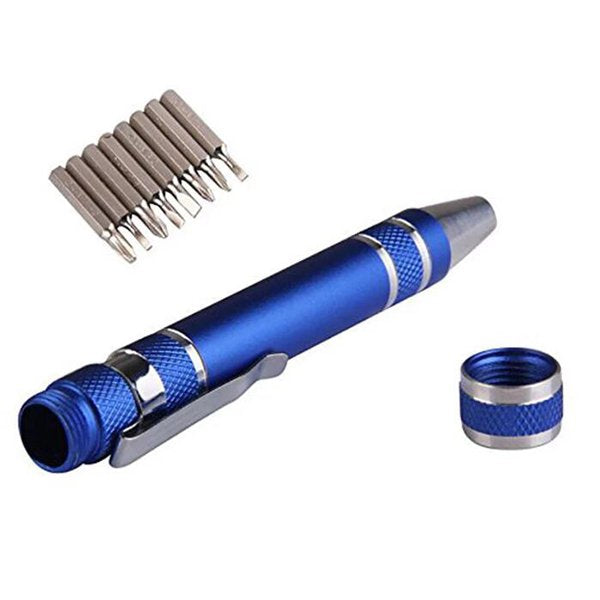 8件組筆型鋁合金螺絲起子