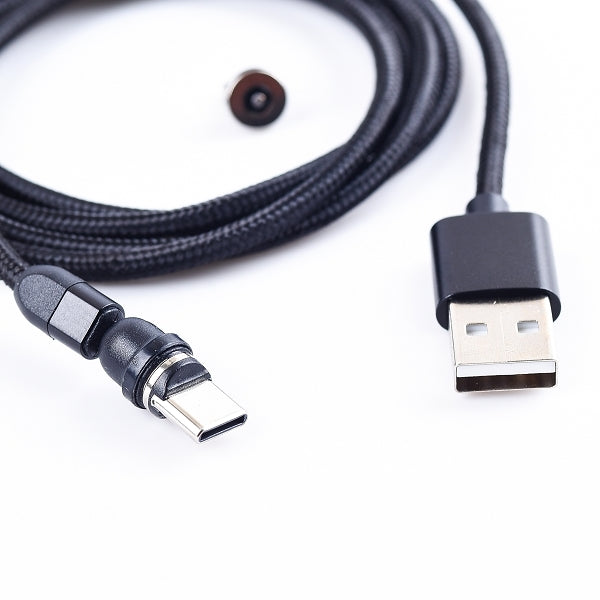 磁性USB傳輸充電線-3頭