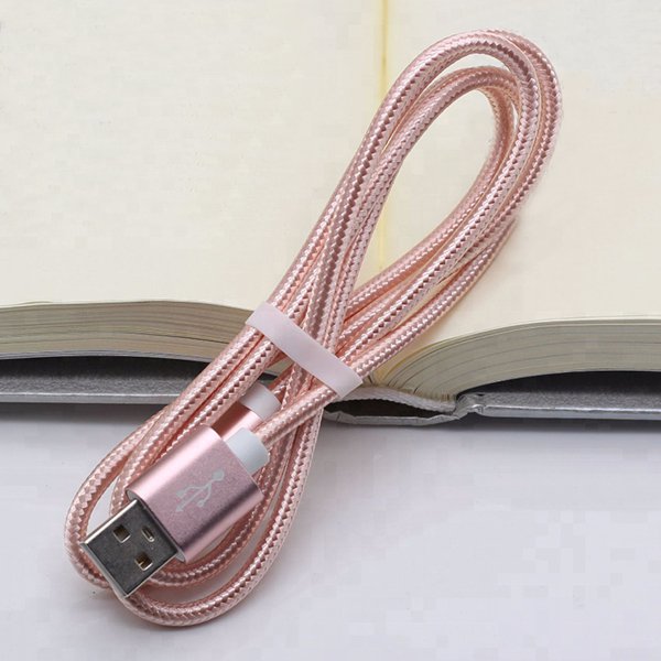 尼龍編織USB傳輸充電線