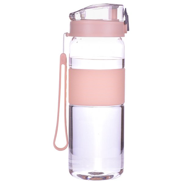 矽膠提繩800ml運動水壺