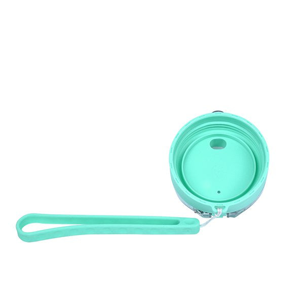 矽膠提繩800ml運動水壺