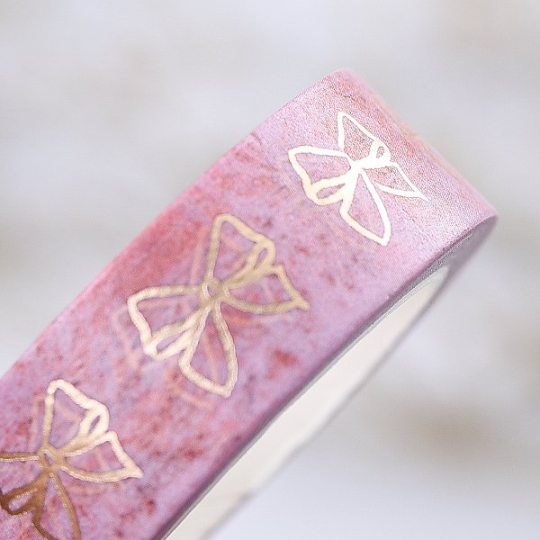 和紙膠帶燙金製作