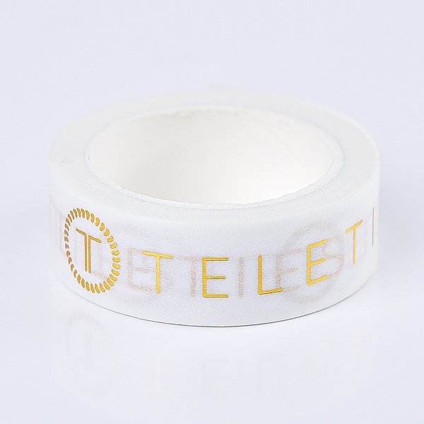 和紙膠帶燙金製作