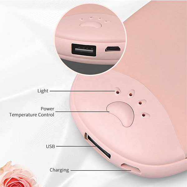 貓耳朵造型USB充電式暖手器