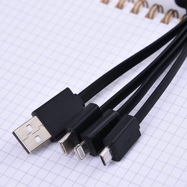 三合一發光充電線