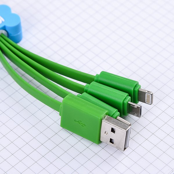 鑰匙扣USB-四合一USB數據線集線器