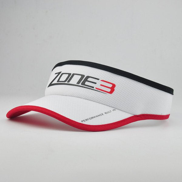 排汗運動遮陽帽-黑白配線條款