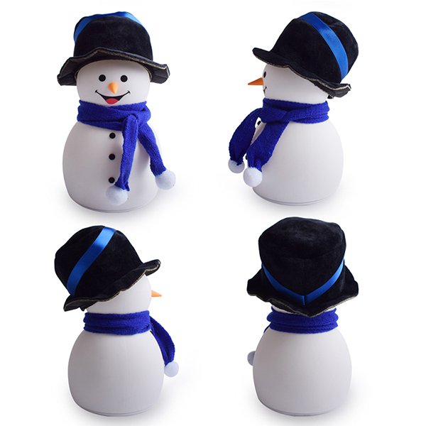 矽膠雪人造型小夜燈