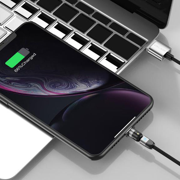 三合一磁吸接頭充電線
