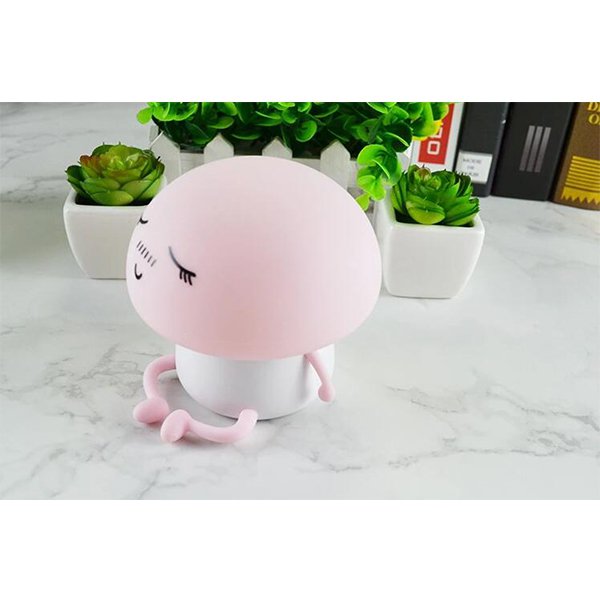 矽膠卡通蘑菇小夜燈