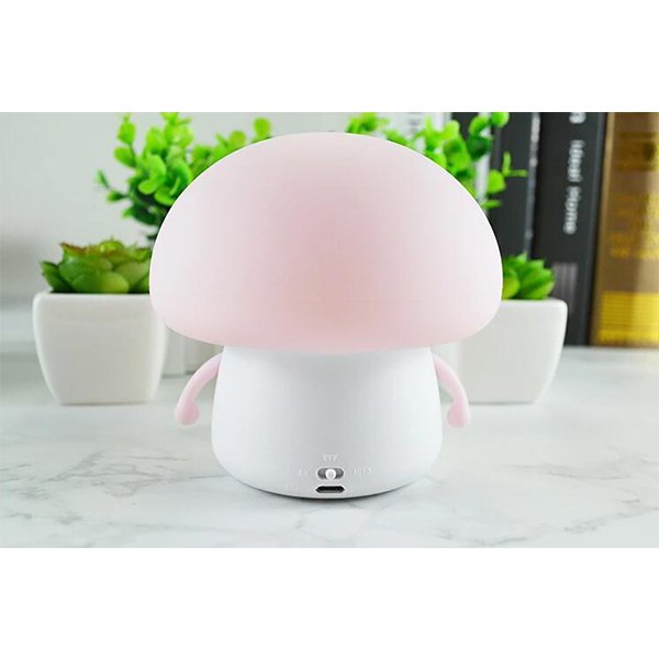 矽膠卡通蘑菇小夜燈