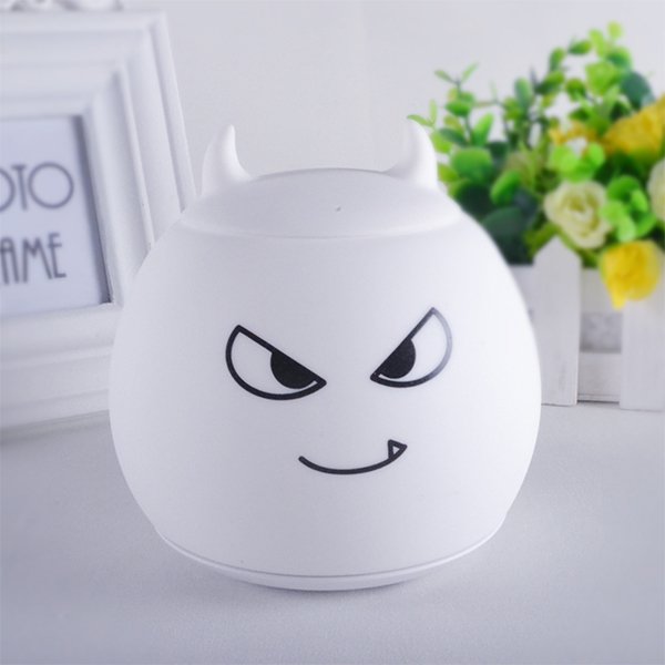 矽膠卡通魔鬼小夜燈