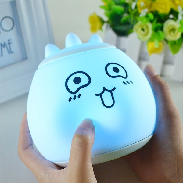 矽膠卡通魔鬼小夜燈