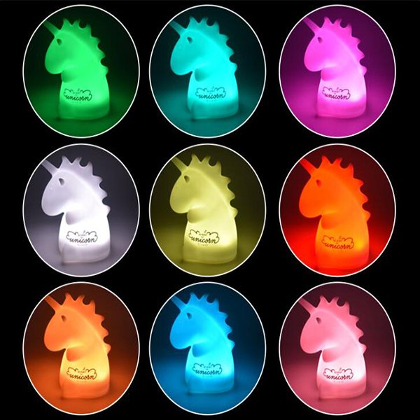矽膠獨角獸造型小夜燈