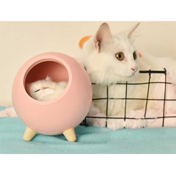 矽膠三腳立架小夜燈