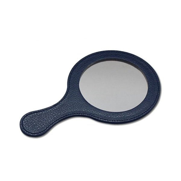 PU皮革手拿式化妝鏡