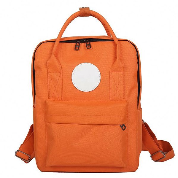 拉鍊後背包-帆布後背包