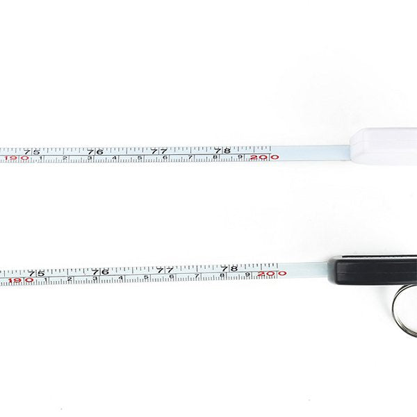 2M迷你塑膠捲尺鑰匙圈